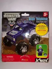 K'NEX Monster Jam Blue Thunder Monster Truck Building Set 37 pieces