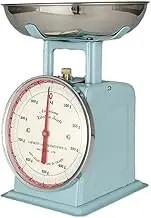 Dulton BSK8504 American Kitchen Scale, 2.2 lbs (1 kg), Saxophone 100-061 Body: Steel, Plate: Stainless Steel, China