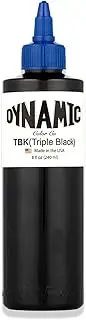 Dynamic Triple Black Tattoo Ink Bottle 8oz