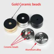 4x Ceramic Ball Anti-shock Absorber Foot Feet Pad Stands Spikes f/Audio Speakers
