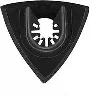 4Pcs Multi-Tool Sanding Pads 80 mm Accessories for Attaching Pads, Multi-Tool Blades as Oscillating Multi Tool Accessories for Pasting Sandpaper Polishing Wood Plastic