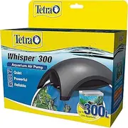 Tetra Whisper 300 Quiet Aquarium Air Pump, Large, T284AU, For 120-300L Fish Tanks, Sound Dampening Chambers For Quiet Operation, Maximum Air Flow Keeps Fish Healthy