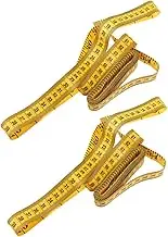 WHAMVOX Waist Measurement Tape Measure 2pcs Soft Tape Measure Large Markings Easy to Read for Dressmakers