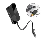 8 IN 1 USB Type-C USB Memory Card Reader Adapter for SD TF MS CF XD Memory Card