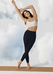 [Lorna Jane] Liberty Ankle Biter Leggings in Blue, Size - 2XL 2XL Midnight Blue
