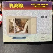 NEW Plasma Optical Glass CRT Filter 14”