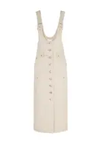 Isabel Marant étoile Filipine Denim Midi Dress - Ecru - 10 10
