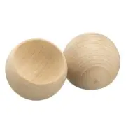2Pcs Wood Essential Oil Diffuser Beech Finish Wobble Aroma Diffuser for Car Home