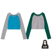 在飛比找蝦皮商城優惠-X-girl BABY RAGLAN TOP 長袖T 105