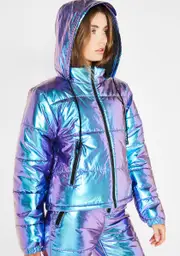 [Club Exx] Space Bae Escapade Puffer Jacket