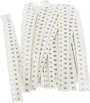 SUIOPPYUW 660PCS/Bag Resistor Kit Assorted Plastic Heat-resistant Circuit Resistance Film Pack 33 Types Ohm Electrical Replacement, 0603 Chip