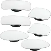 GLEAVI 6pcs Frameless Mirrors for Cars High Definition Rearview Auxiliary Mirrors Safe and Durable Material Easy Installation for Enhanced Visibility