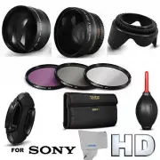 FISHEYE MACRO LENS + 2X TELEPHOTO ZOOM LENS +HD FILTERSFOR Sony a7 III