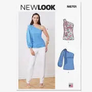 ChicOne Shoulder Top Sewing Kit - Sizes 6-18, Code N6701