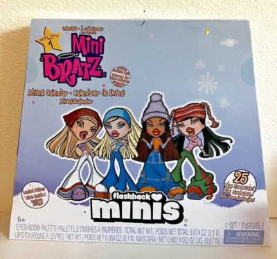 Bratz Flashback Minis Advent Calendar 25 Surprises MGAs Limited Edition Makeup