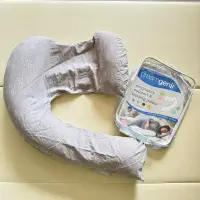 在飛比找蝦皮購物優惠-二手Dreamgenii 英國 夢妮 多功能孕婦枕 枕芯+枕