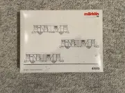 Marklin 47313 - Box Car Set 3-Pack - Excellent New Condition