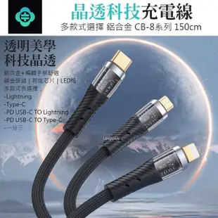 【TOTU 拓途】USB-A TO Lightning 1.5M 快充/充電傳輸線 CB-8系列(iPhone充電線)