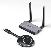 Lemorele Wireless HDMI Transmitter and Receiver, 5G HDMI Wireless Transmission, 164FT/50M, Supports 8 TXS to 1RX, Full HD 1080P, Dual Screen Transmission, PS5, Laptop, PC to HDTV
