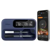 Wireless Bluetooth Meat Thermometer for Smoker, WiFi Meat Thermometer for Gri...