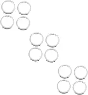 BUGUUYO Aluminum Alloy Hub Centric Rings Set 66.45-57.1mm Custom Car Wheel Rings for Centric Replacement