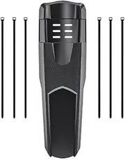 [AIMALL] Cycling MTB Mudguard Mud Guard Mountain Bike Bicycle Fender Front Rear Tyre, PP Material, Lightweight and Durable, Black, 11.41x3.54 Inches