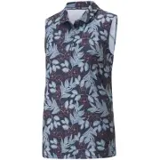Women's PUMA CLOUDSPUN Flora Sleeveless Golf Polo