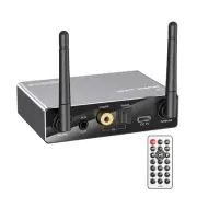 New Bluetooth 5.3 Transmitter Receiver Host Audio Adapter With Remote Control