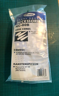 Flying Model Rocket – Parts – Estes Plastic Nose Cone - NC-80B
