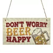 Bar Sign Fine Workmanship Fadeless Hanging Bar Decorative Sign Lightweight