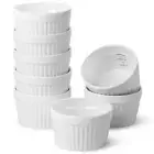 BTaT- Ramekins 6 oz Set of 8 Ramekins for Baking Ramekin with Measurement Mar...