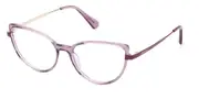 Max & Co. MO5103 078 Women’s Glasses Purple Size 54 - Private Health Rebate - Blue Light Block Available