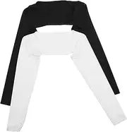 [HOMSFOU] Sports Arm Sleeves Arm Protective Sleeves Cooling Shawl Arm Covers for Women Uv-proof Sturdy