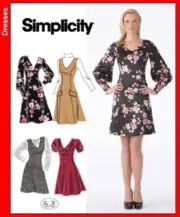 Simplicity 3620 Misses Petite Dress or Jumper Sewing Pattern sz 6-14