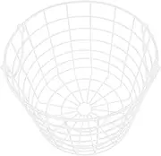 Iron Wire Storage Basket with Handles and Elegant Desktop Sundries Organizer for Fruits Vegetables and Bread Stylish Home