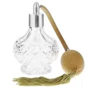 Mini Perfume Bottles Crystal Art Vintage Refillable Perfume Atomizer100ml with