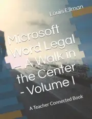 Microsoft Word Legal - A Walk in the Center - Volume I by Louis Ellman (English)