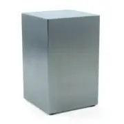 At Peace Memorials Beaumont Box Pewter Large/Adult Cremation Urn 200 CI