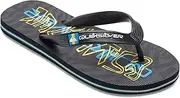 [Quiksilver] QUICKSILVER MOLOKAI ART YOUTH Boys' Flip Flops