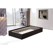 PU Leather Single Bed Ensemble Frame Bedroom Furniture