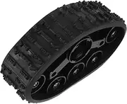 Plastic Tank Track Wheel Replacement Adaptable Fit for Rc Offroad Vehicle Performance Enhancement Black