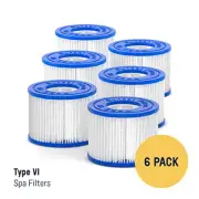 6 Sunset Filters Type VI Spa Filter Replacement Cartridge Pack of 6 NEW