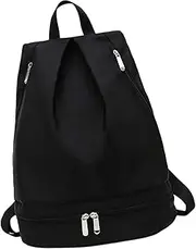 Hellery Gym Backpack Adjustable Strap Lightweight Luggage Storage Sports Backpack
