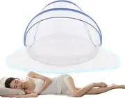Biniveil Sleeping Bed Net Portable | Camping Bed Net for Single Person | No Installation Required Floor Napping Sleeping Protection Bed Net for Student Dormitory