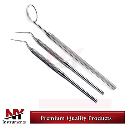 Dental Tooth Scraper Tartar Removing Calculus Plaque Remover Mouth Mirror Handle