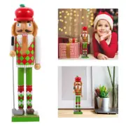 1Pc Christmas Wooden Nutcracker Nutcracker Tree Decorations