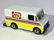 “CUSTOM MADE” Hot Wheels Blackwalls Vintage white Frito Lay van