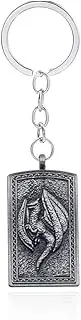 [JUSTAUS] Elden Ring Keychain, Game Heirloom Talisman Pendant Metal Keychain