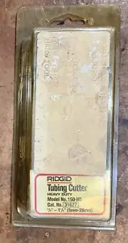 Vintage Ridgid • No. 150 HD • Tubing Cutter • unopened in Sealed Package • USA