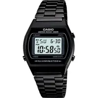 在飛比找momo購物網優惠-【CASIO 卡西歐】學生錶 經典標準電子錶-黑(B640W